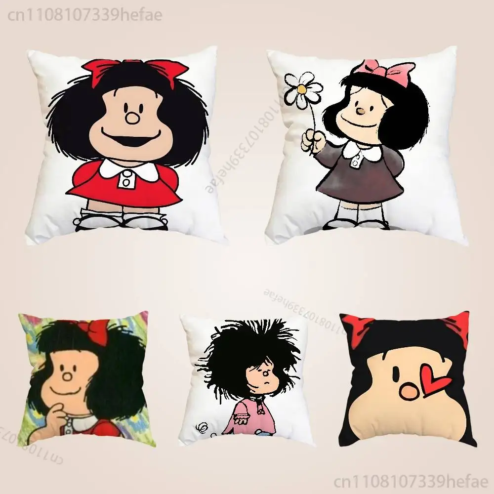 Cartoon M-Mafalda Cute Throw Pillow Case For 45x45cm,55x55cm,30x30cm For Home Bedroom Decoration And Protector
Cartoon M-Mafalda Cute Throw Pillow Case For 45x45cm,55x55cm,30x30cm For Home Bedroom Decoration And Protector