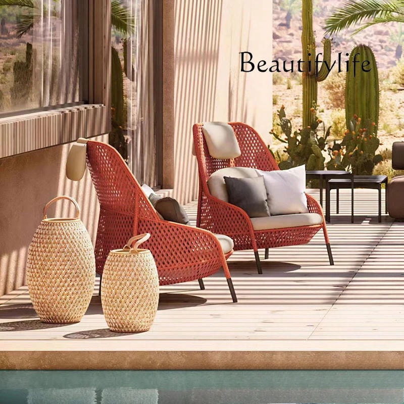 Nordic outdoor leisure sofa outdoor rattan sun furniture simple rattan chair sofa villa living room combination
Nordic outdoor leisure sofa outdoor rattan sun furniture simple rattan chair sofa villa living room combination