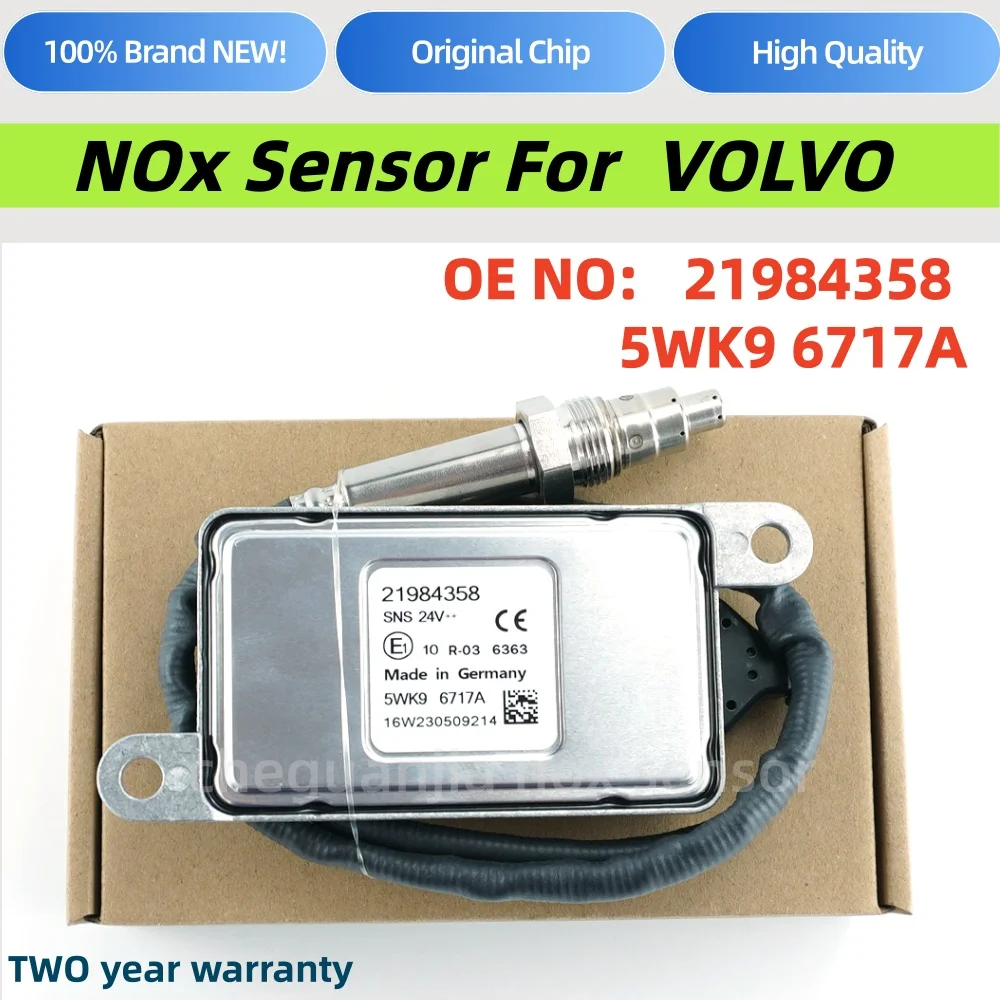 22219283 5WK96717B Original New 21984358 5WK96717A NOX Sensor Nitrox Oxygen Sensor For Volvo FE FH FL FM FMX NH Renault
22219283 5WK96717B Original New 21984358 5WK96717A NOX Sensor Nitrox Oxygen Sensor For Volvo FE FH FL FM FMX NH Renault