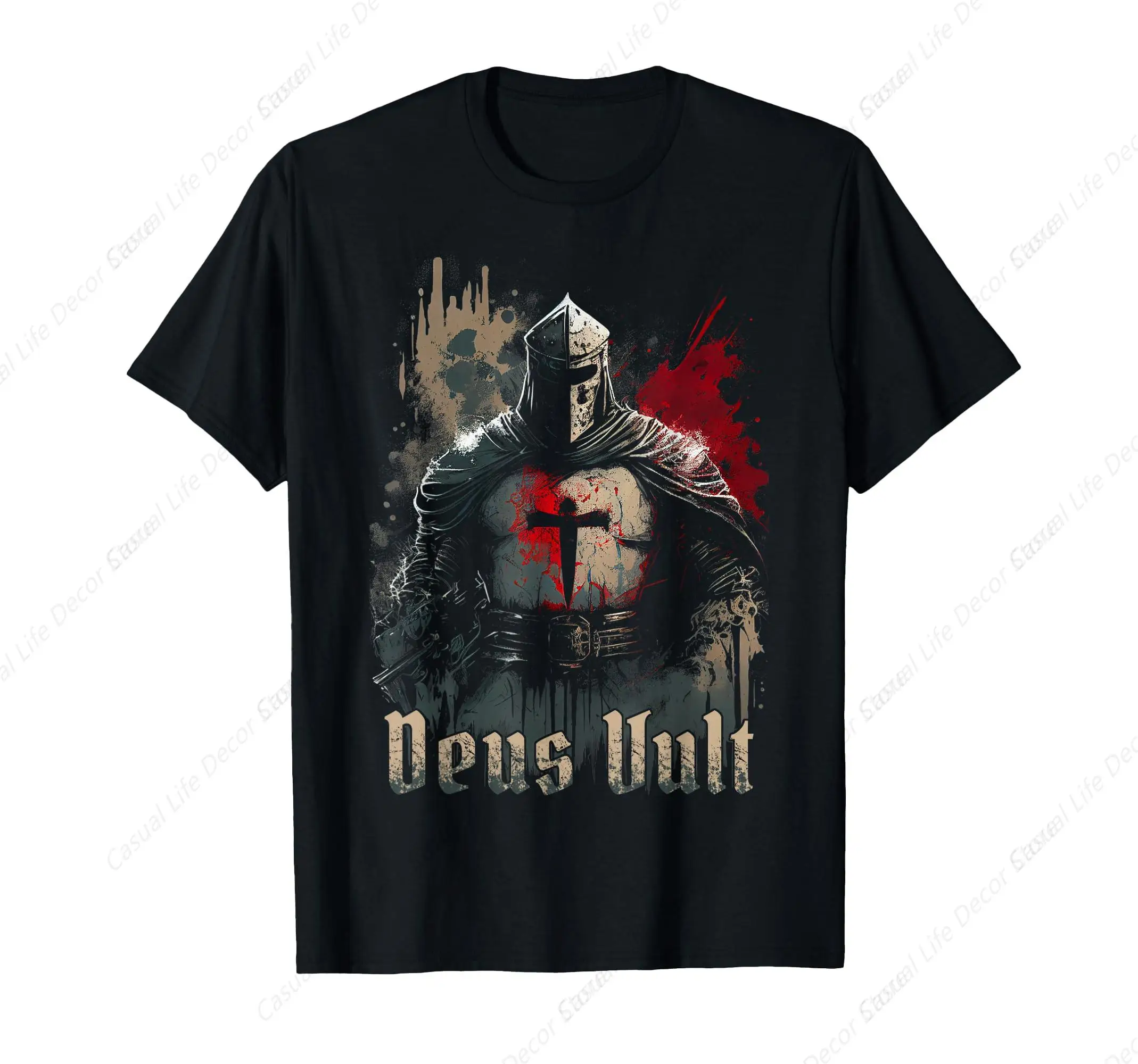 Medieval Templar Knight Crusader T-Shirt
Medieval Templar Knight Crusader T-Shirt