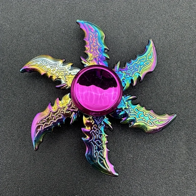 1 cool fingertip gyro alloy decompression toy, durable and novel EDC toy, suitable for birthday, Christmas and Halloween gifts
1 cool fingertip gyro alloy decompression toy, durable and novel EDC toy, suitable for birthday, Christmas and Halloween gifts