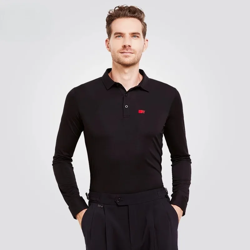 Костюм для современного танца по индивидуальному заказу, платье для латинских танцев, мужское поло с длинными рукавами, национальный стандарт, костюмы, топ
Костюм для современного танца по индивидуальному заказу, платье для латинских танцев, мужское поло с длинными рукавами, национальный стандарт, костюмы, топ