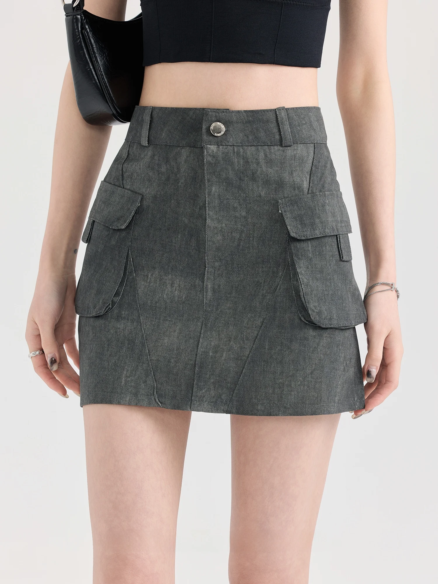 High Waist f Body Skirt Women's Sle Spring Commute Multi kets Slim Fit ort Skirt Ci Commuting Korean Version
High Waist f Body Skirt Women's Sle Spring Commute Multi kets Slim Fit ort Skirt Ci Commuting Korean Version