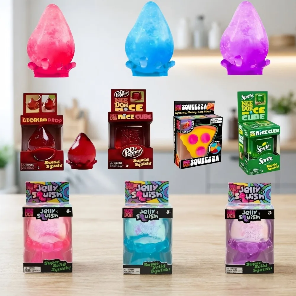 The new NeeDoh Schylling Nice Cube is a great gift box for relaxing sensory fingertips and soft toys
The new NeeDoh Schylling Nice Cube is a great gift box for relaxing sensory fingertips and soft toys
