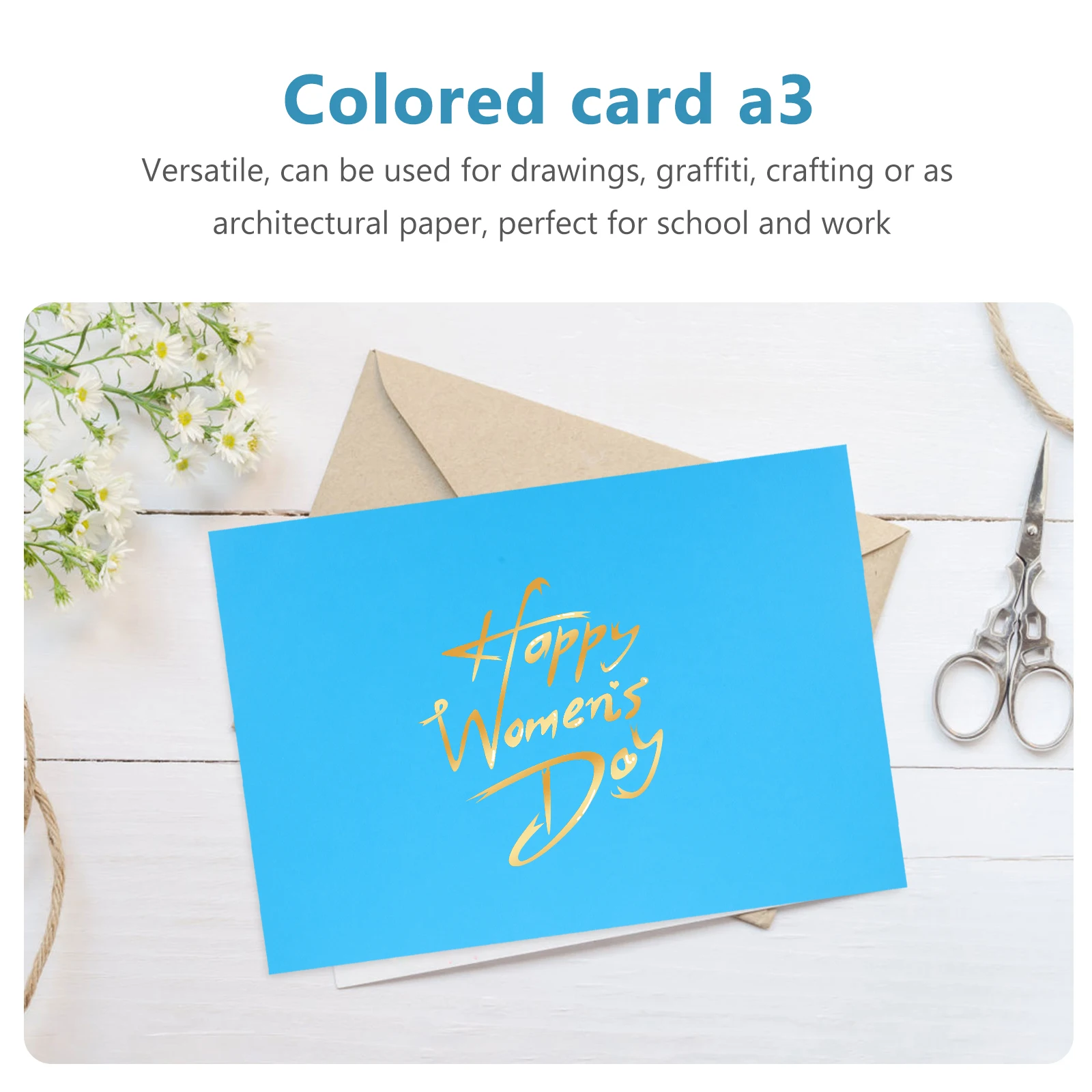50 Sheets Color Cardstock Thick Painting Paper for Kids Drawing Sketch Watercolor Acrylic Art Paper Colored Cardstock 
50 Sheets Color Cardstock Thick Painting Paper for Kids Drawing Sketch Watercolor Acrylic Art Paper Colored Cardstock