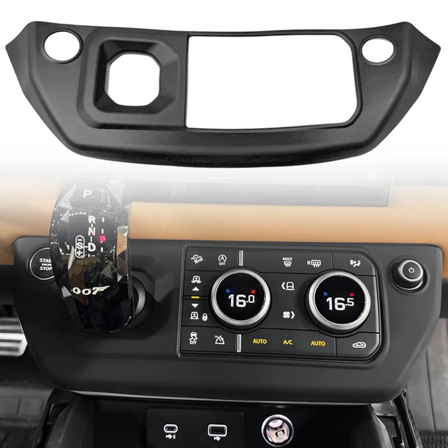 LHD! for Land Rover Defender 2020 2021 2022 2023 Car Gear Shift Panel Cover Silicone Pad Non-Slip Protector Interior Accessories
LHD! for Land Rover Defender 2020 2021 2022 2023 Car Gear Shift Panel Cover Silicone Pad Non-Slip Protector Interior Accessories