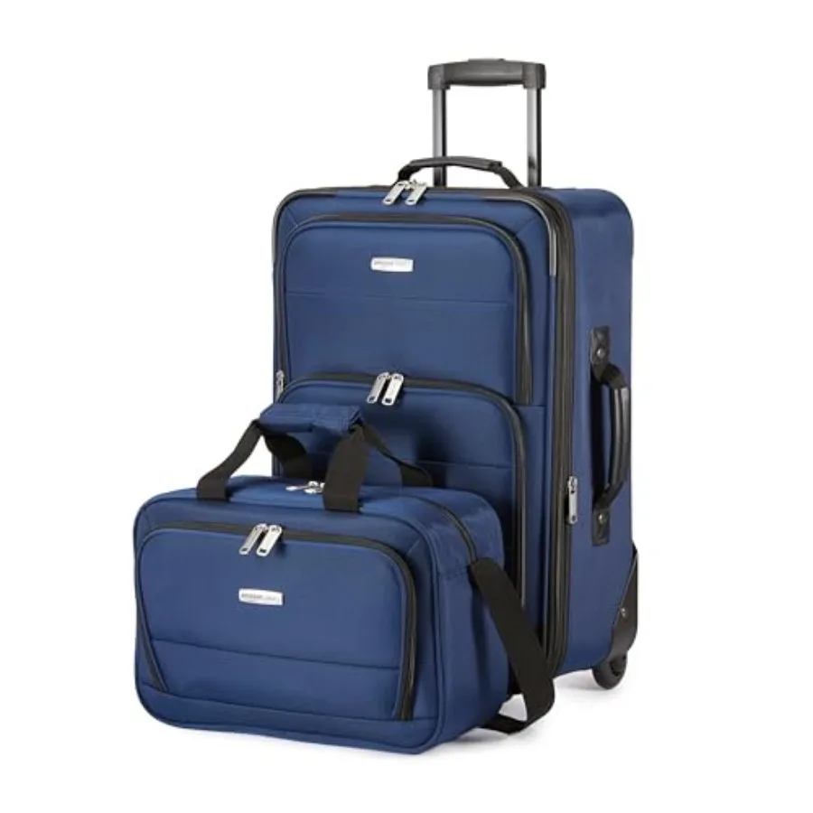 Softside Luggage Set 23-Inch Expandable Suitcase with Wheels and 15-Inch Tote Extra Space +15% Front Pockets Telescopic Handle
Softside Luggage Set 23-Inch Expandable Suitcase with Wheels and 15-Inch Tote Extra Space +15% Front Pockets Telescopic Handle