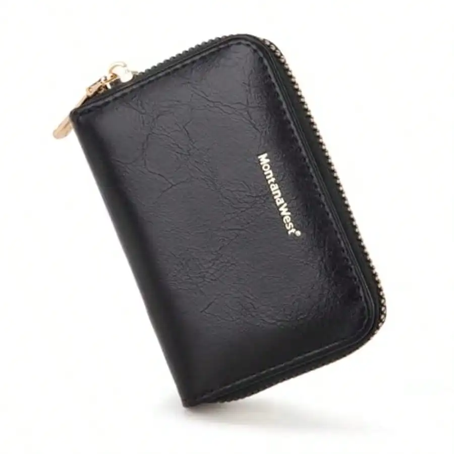 West Small Credit Card Holder For Women Rfid Blocking Compact Card Organizer Multiple Card Slots With Zipper
West Small Credit Card Holder For Women Rfid Blocking Compact Card Organizer Multiple Card Slots With Zipper