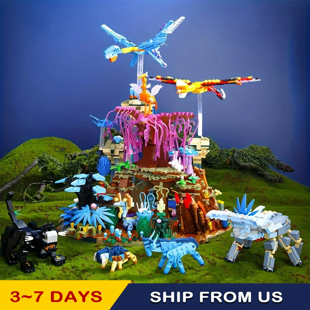 In stock creative expert Ideas WORLD PANDORA moc Building Block game Ava-tar steam model toy gifts kids Christmas 2878pcs
In stock creative expert Ideas WORLD PANDORA moc Building Block game Ava-tar steam model toy gifts kids Christmas 2878pcs