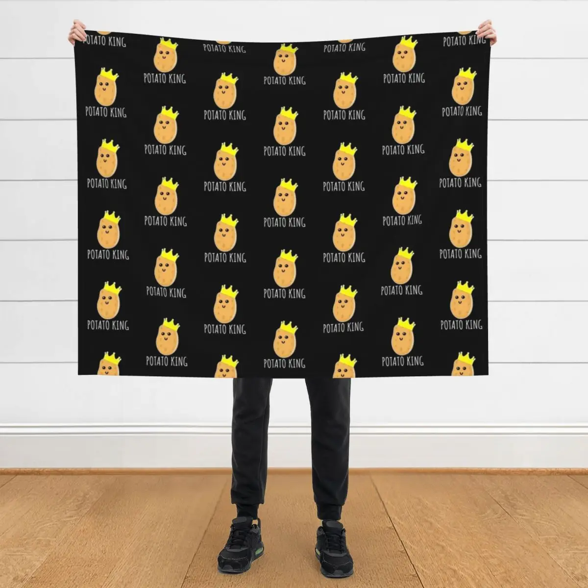 Potato King - Funny Potato gift Throw Blanket Bed Fashionable Decorative Sofa Plaid on the sofa Moving Blankets
Potato King - Funny Potato gift Throw Blanket Bed Fashionable Decorative Sofa Plaid on the sofa Moving Blankets