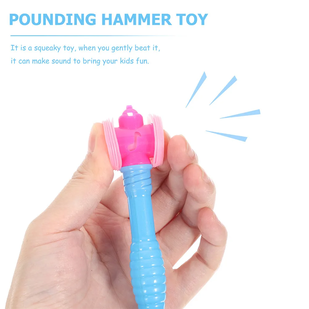 24Pcs Children Hammer Small Squeaky Mini Mallet Plastic Pounding Fun Plaything Hammer Toys Small Hitting Toys
24Pcs Children Hammer Small Squeaky Mini Mallet Plastic Pounding Fun Plaything Hammer Toys Small Hitting Toys