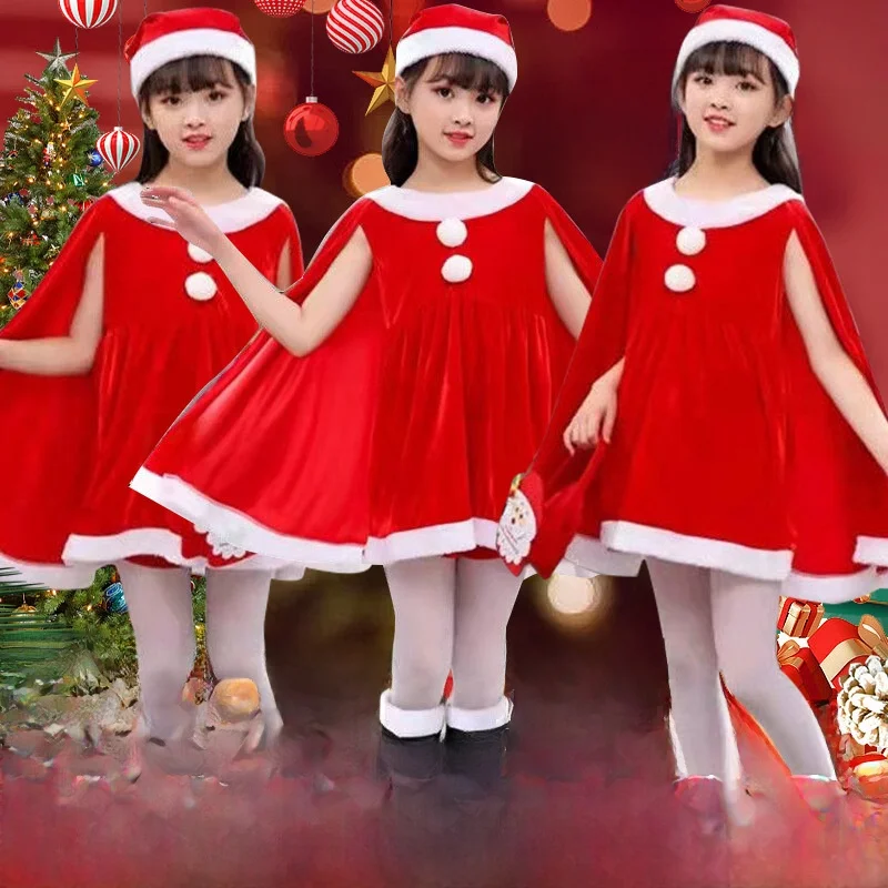 2026 New Christmas Costume Set Children's Halloween Elf Performance Clothes Santa Claus Outfit Traditional Chinese Stage Costume
2026 New Christmas Costume Set Children's Halloween Elf Performance Clothes Santa Claus Outfit Traditional Chinese Stage Costume