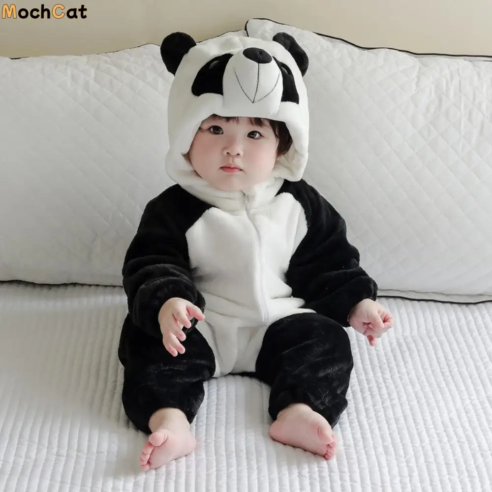 Rabbit Coral Fleece Baby Hooded Rompers Soft Dinosaur Infant Jumpsuits Cosplay Comfortable Children Pajamas 7-18 Months
Rabbit Coral Fleece Baby Hooded Rompers Soft Dinosaur Infant Jumpsuits Cosplay Comfortable Children Pajamas 7-18 Months