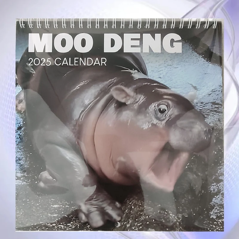 Календарь Moodeng A23F-2025, календарь Moodeng, бегемот Moodeng Pygmy для любителей животных, 12-месячный календарь-планировщик
Календарь Moodeng A23F-2025, календарь Moodeng, бегемот Moodeng Pygmy для любителей животных, 12-месячный календарь-планировщик