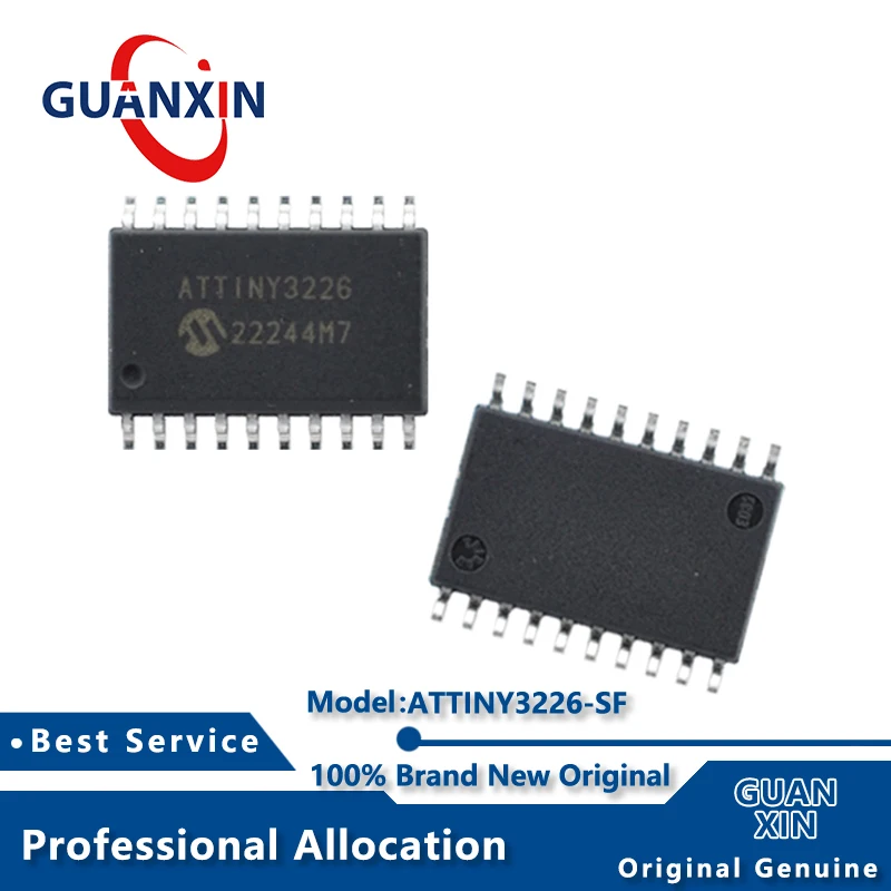 100% New ATTINY26L-8SU ATTINY26L-8SUR ATTINY3216-SF ATTINY3216-SFR ATTINY3216-SN SOP-20
100% New ATTINY26L-8SU ATTINY26L-8SUR ATTINY3216-SF ATTINY3216-SFR ATTINY3216-SN SOP-20