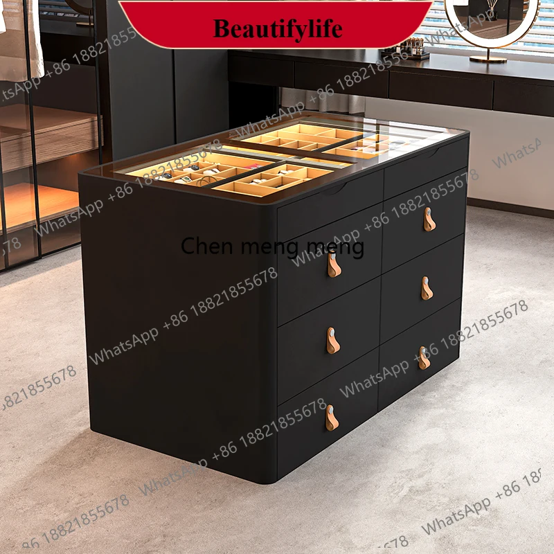 Cloakroom Nakajima Counter Premium Jewelry Display Desk Women's Clothing Store Nakajima Display Cabinet
Cloakroom Nakajima Counter Premium Jewelry Display Desk Women's Clothing Store Nakajima Display Cabinet