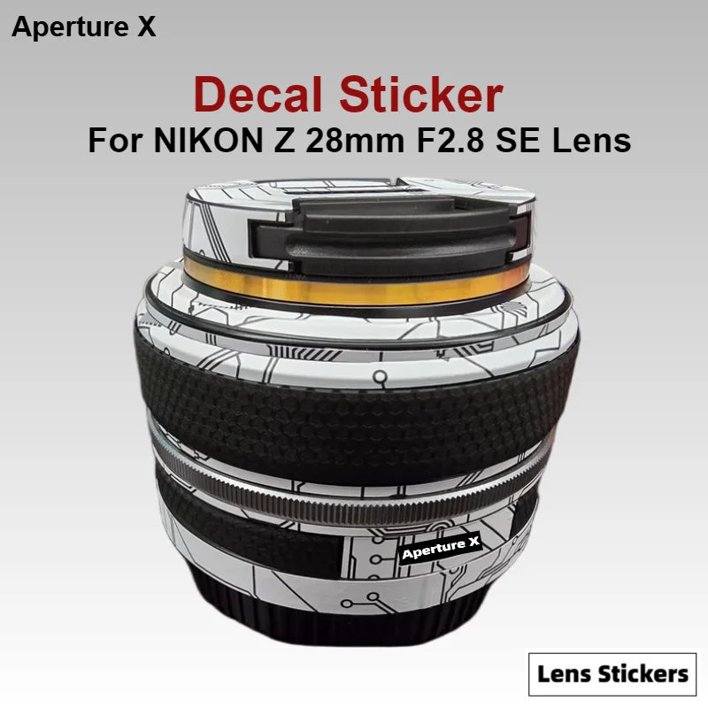 Для NIKON Z 28 мм F2.8 SE наклейка на объектив защитная наклейка на кожу виниловая пленка защитная пленка от царапин Z28/2.8SE Z28MM Z28
Для NIKON Z 28 мм F2.8 SE наклейка на объектив защитная наклейка на кожу виниловая пленка защитная пленка от царапин Z28/2.8SE Z28MM Z28