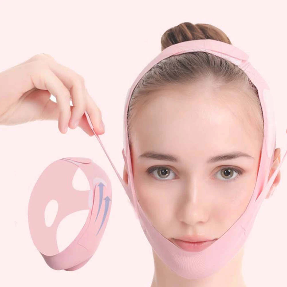Reusable V Tightening Mask Soft Chin Lift Belt Sculpting Face Strap For Double Chin Contour Ice Silk Facial Tool
Reusable V Tightening Mask Soft Chin Lift Belt Sculpting Face Strap For Double Chin Contour Ice Silk Facial Tool