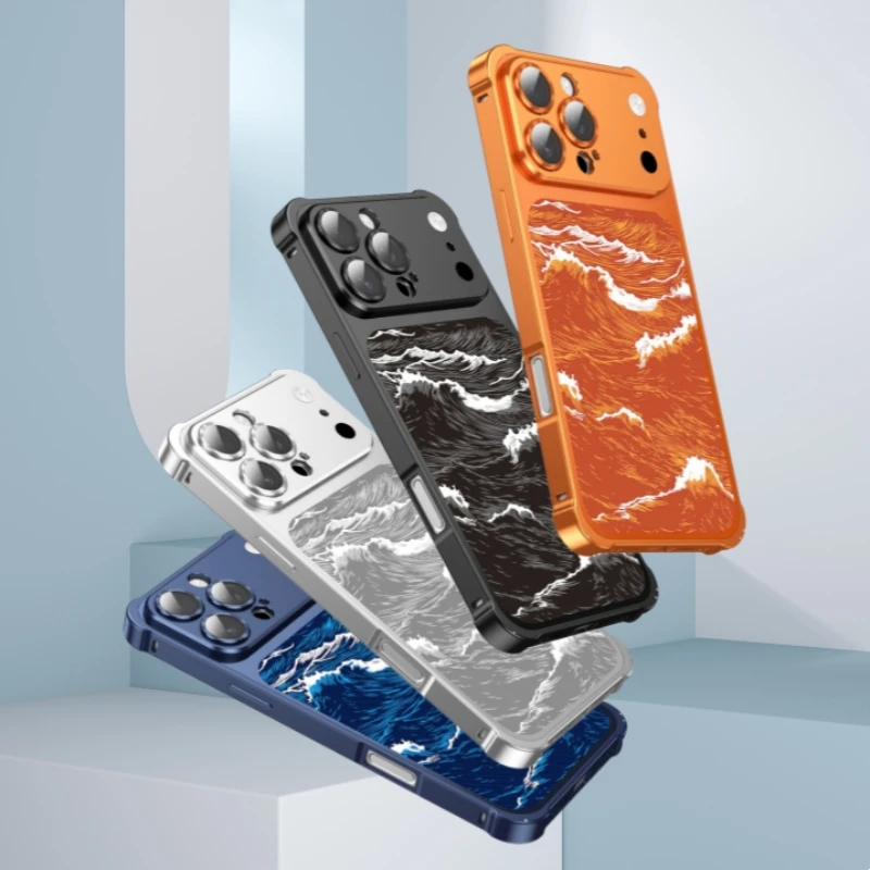 Camera Film Metal Bumper Carbon Fiber Pattern Back Cover for iPhone 16 Pro Max 15Pro 14Pro 13Pro Case Look Like 17 Pro Max
Camera Film Metal Bumper Carbon Fiber Pattern Back Cover for iPhone 16 Pro Max 15Pro 14Pro 13Pro Case Look Like 17 Pro Max
