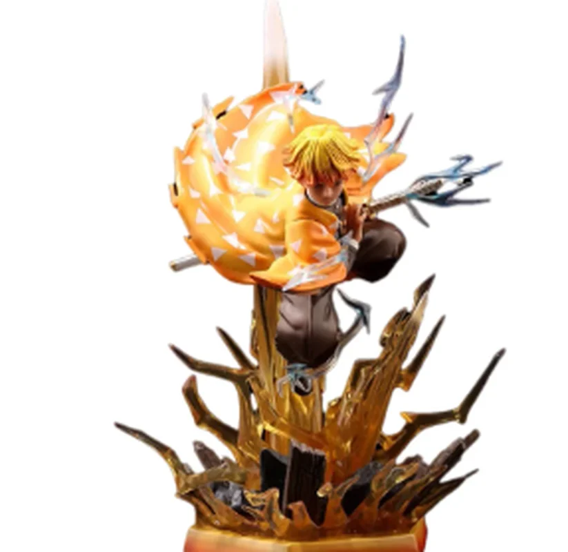 JianKe Slayer Zenitsu Agatsuma Thunderclap and Flash Double Heads Anime Figure Model Boxed Suitable for anime enthusiasts
JianKe Slayer Zenitsu Agatsuma Thunderclap and Flash Double Heads Anime Figure Model Boxed Suitable for anime enthusiasts