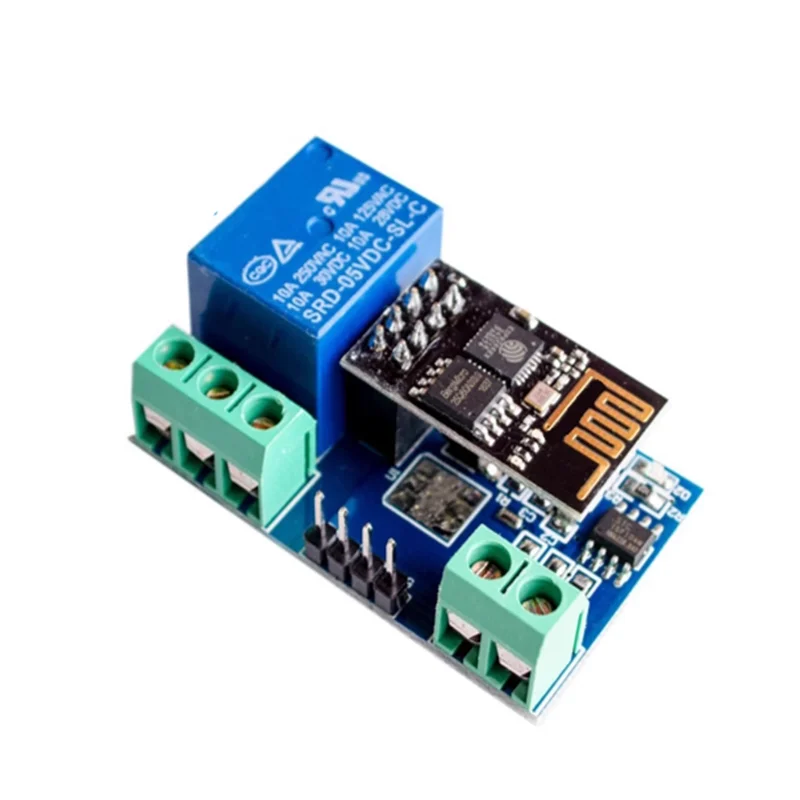 ESP8266 5V Wi-Fi relay internet of things smart home phone APP remote control switch module
ESP8266 5V Wi-Fi relay internet of things smart home phone APP remote control switch module