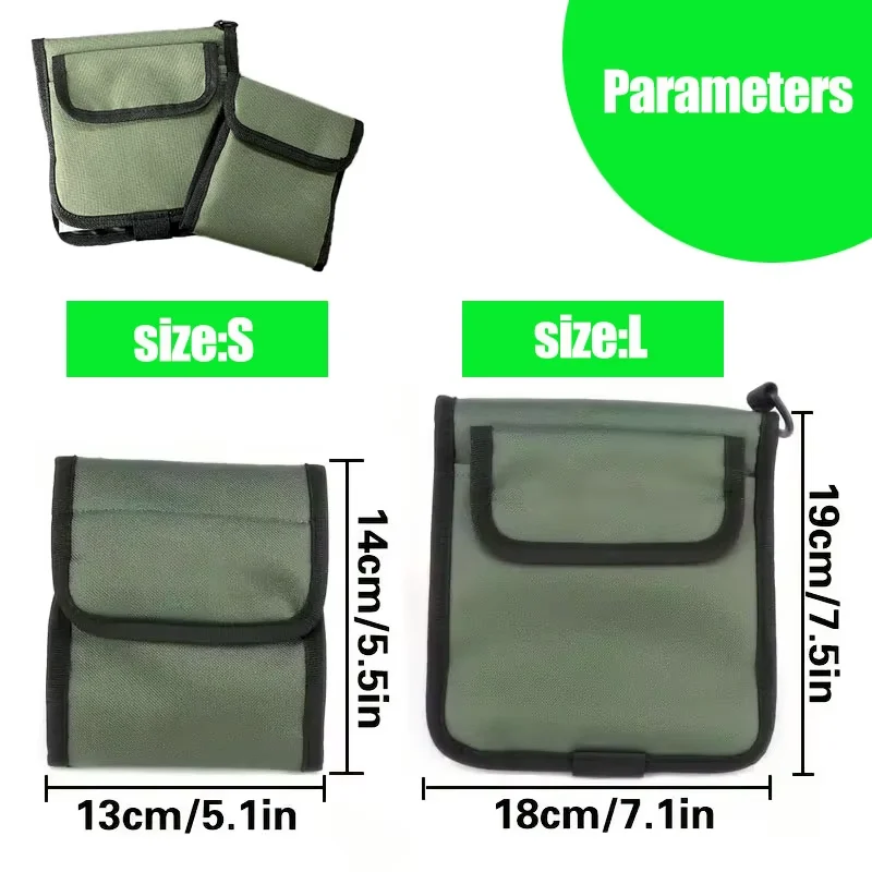 Large/Small Loose-Leaf Fishing Tackle Organizer – Multi-Pocket Storage for Lines & Lures, Portable for Carp/Road/Shore Fishing
Large/Small Loose-Leaf Fishing Tackle Organizer – Multi-Pocket Storage for Lines & Lures, Portable for Carp/Road/Shore Fishing