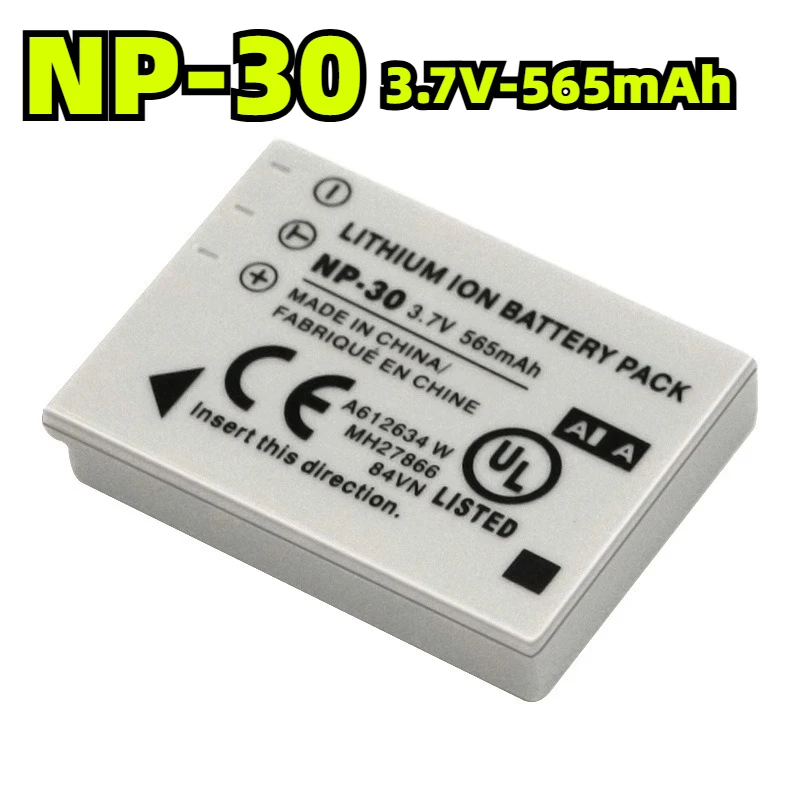 1-10 шт. NP-30 FNP30 NP30 Перезаряжаемая литий-ионная батарея 3.7V 565mAh для цифровых камер Fujifilm FinePix 440 450 Zoom
1-10 шт. NP-30 FNP30 NP30 Перезаряжаемая литий-ионная батарея 3.7V 565mAh для цифровых камер Fujifilm FinePix 440 450 Zoom