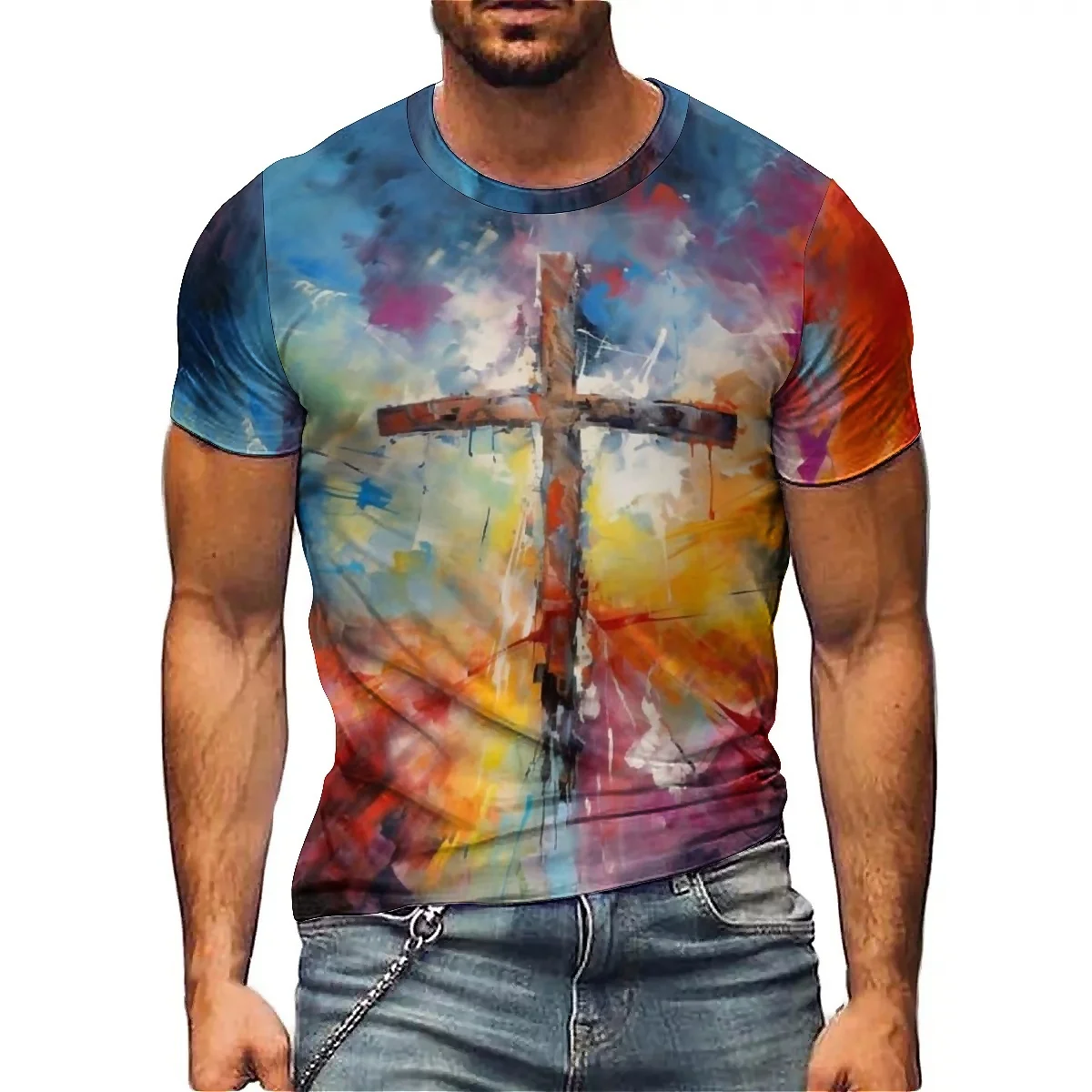 Hawaiian Style Minimalist Design Men's 3D Printed Short Sleeve T-Shirt - Smooth Loose Fit
Hawaiian Style Minimalist Design Men's 3D Printed Short Sleeve T-Shirt - Smooth Loose Fit