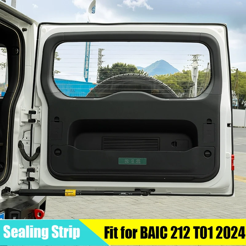 Car Door Sound Insulation Strip Suitable for BAIC 212 T01 2024 2025 Modified Auto Dustproof and Noise Reduction Sealing Strip
Car Door Sound Insulation Strip Suitable for BAIC 212 T01 2024 2025 Modified Auto Dustproof and Noise Reduction Sealing Strip