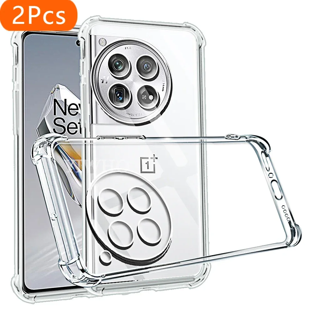 2Pcs Shockproof Transparent Phone Case for Oneplus 12 12r 11 11r 10 Pro 1+ One + Ace 3 2 Pro 2v Clear Silicone Soft TPU Back Cov
2Pcs Shockproof Transparent Phone Case for Oneplus 12 12r 11 11r 10 Pro 1+ One + Ace 3 2 Pro 2v Clear Silicone Soft TPU Back Cov