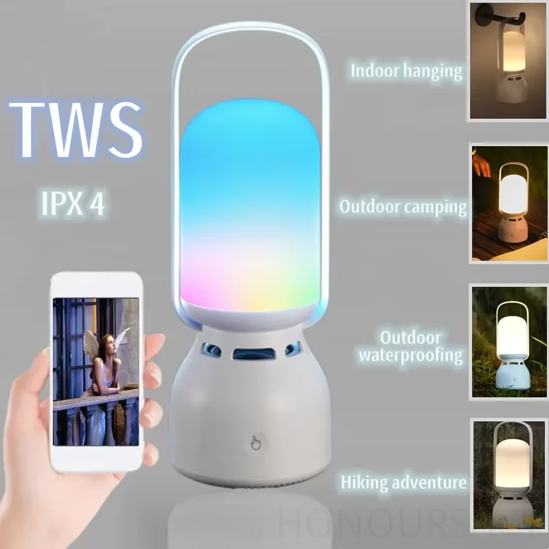 Портативная Bluetooth-колонка Caixa De Som TWS, музыкальный центр, уличная водонепроницаемая беспроводная звуковая колонка, красочный светильник для кемпинга, бумбокс
Портативная Bluetooth-колонка Caixa De Som TWS, музыкальный центр, уличная водонепроницаемая беспроводная звуковая колонка, красочный светильник для кемпинга, бумбокс