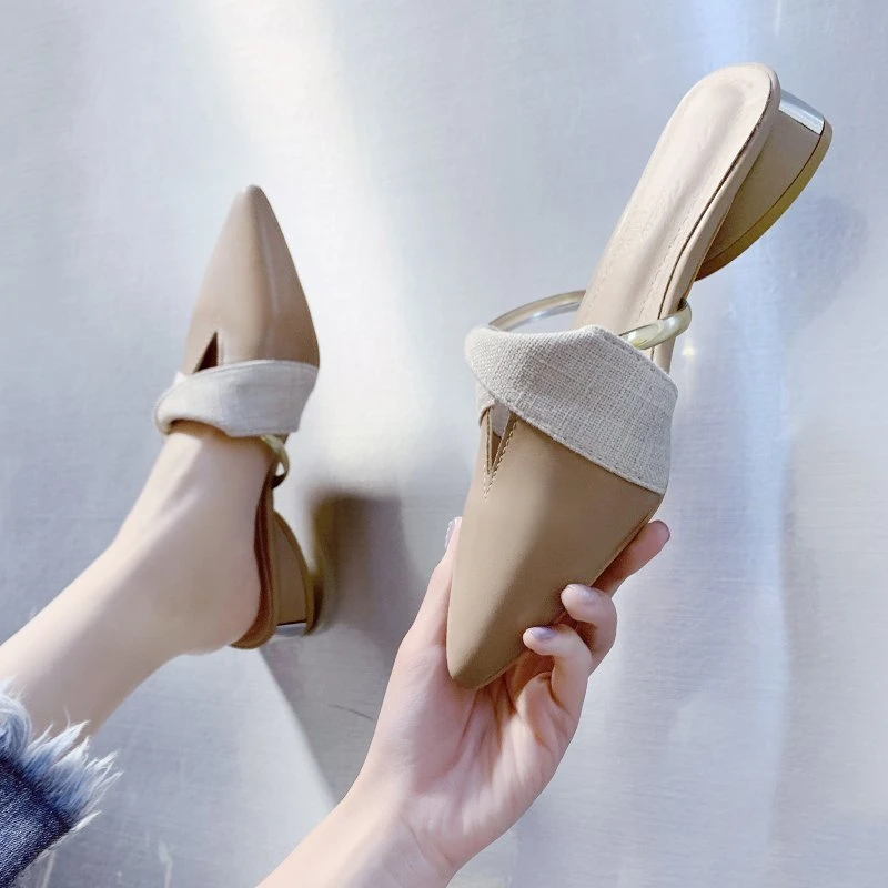 New Fashionable Pointed Toe Beach Temperament Outdoor Simple Fashion Party Fairy Style Retro Style Convenient Women's High Heels
New Fashionable Pointed Toe Beach Temperament Outdoor Simple Fashion Party Fairy Style Retro Style Convenient Women's High Heels