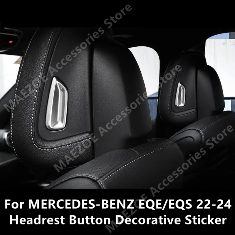 For MERCEDES-BENZ EQE/EQS 22-24 Headrest Button Decorative Sticker,Car Interior Decoration Modification Accessories Refit
For MERCEDES-BENZ EQE/EQS 22-24 Headrest Button Decorative Sticker,Car Interior Decoration Modification Accessories Refit