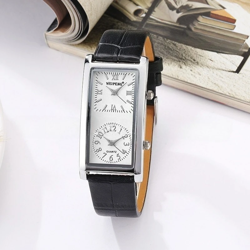 Fashion Leisure Business Dual Time Zones Dual Dial Watches for Man Woman Couple Watch Quartz Watches Relogio Feminino Montre
Fashion Leisure Business Dual Time Zones Dual Dial Watches for Man Woman Couple Watch Quartz Watches Relogio Feminino Montre