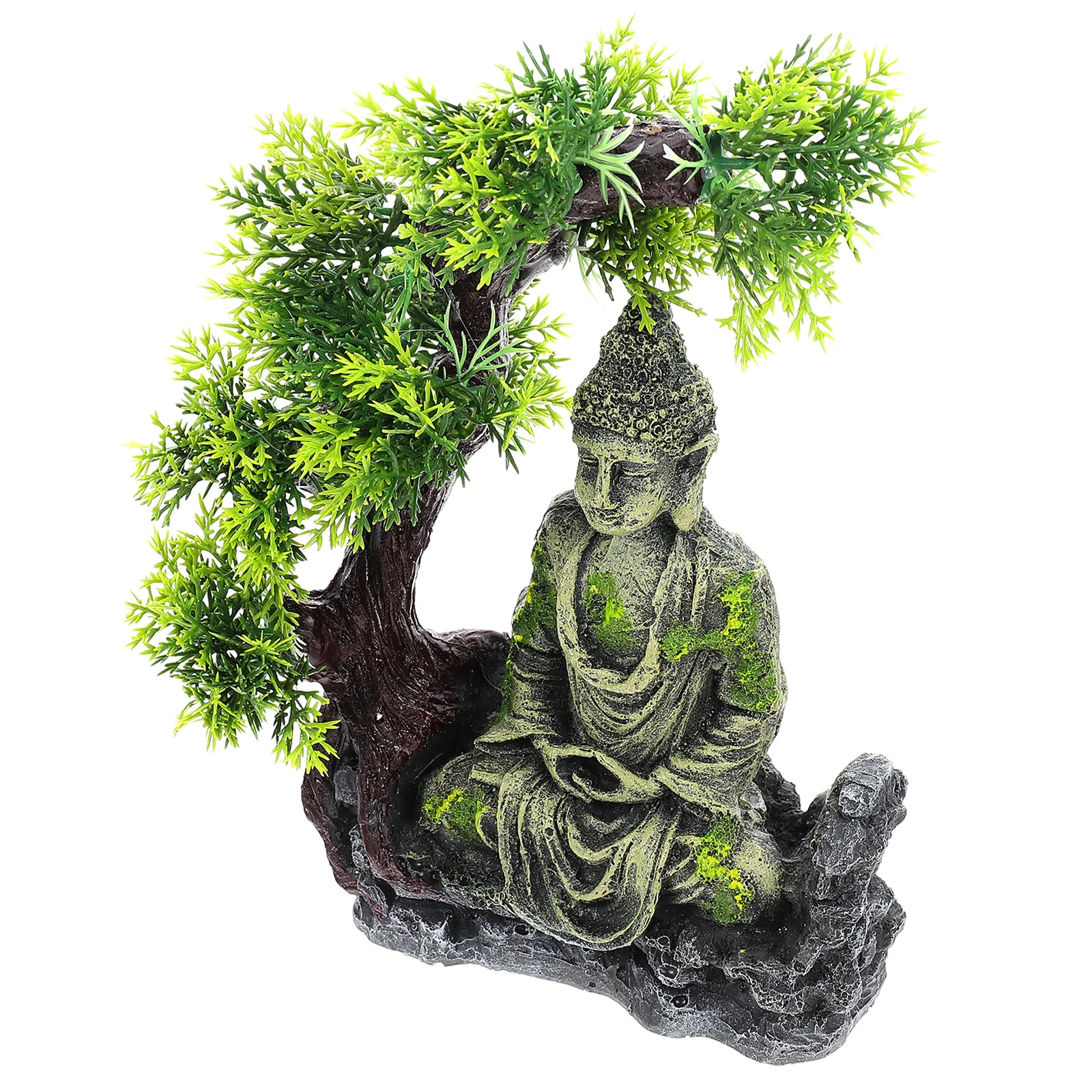 Resin Sitting Buddha Statue for Fish Tank Decor Unique Home nament Exquisite Craftsmanship Elegant Appearance Bright
Resin Sitting Buddha Statue for Fish Tank Decor Unique Home nament Exquisite Craftsmanship Elegant Appearance Bright