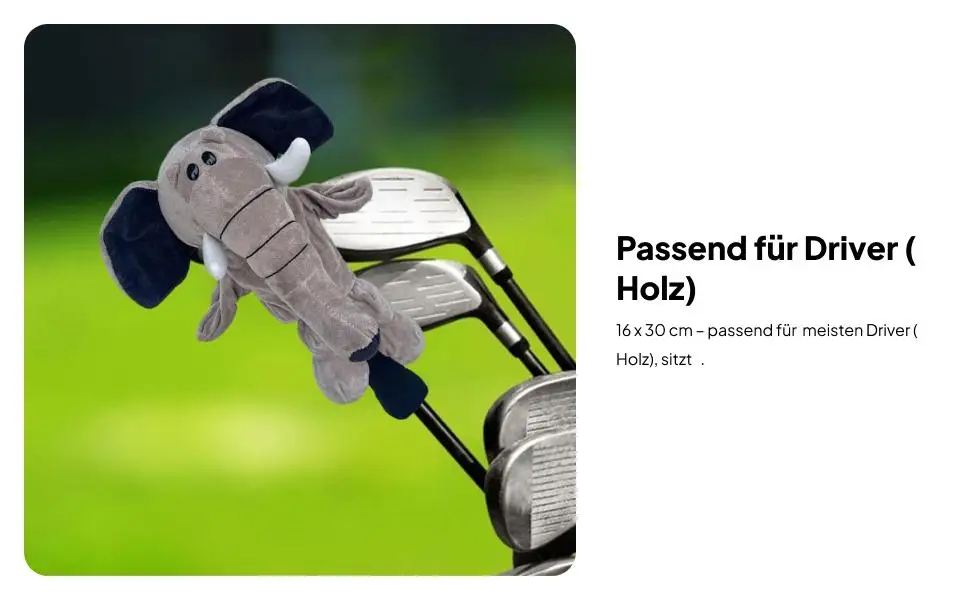 Cute Golf Wood Club Head Cover Plush Protector Sleeve Guard Fairway Wood Protective Cover for Accessories
Cute Golf Wood Club Head Cover Plush Protector Sleeve Guard Fairway Wood Protective Cover for Accessories