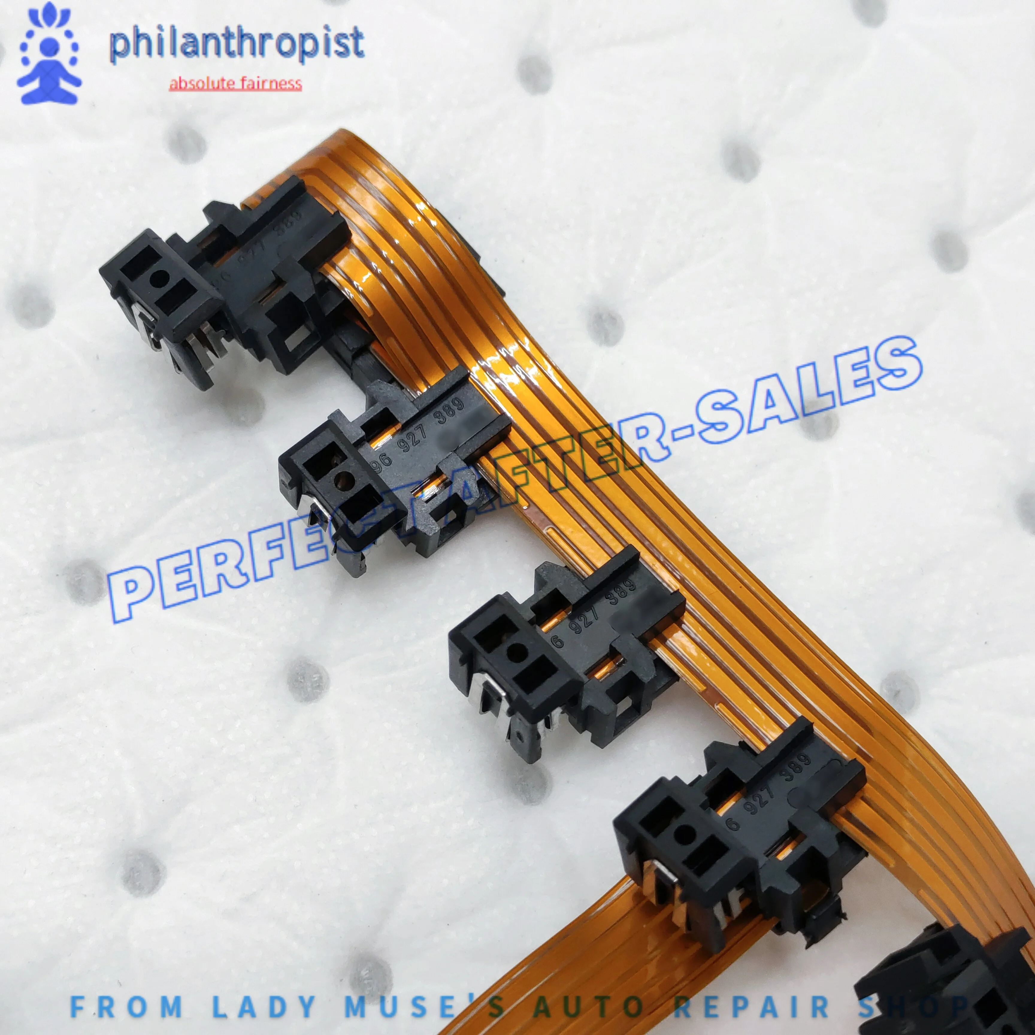 Внутренний жгут электромагнитов трансмиссии 01N 097927365D для VW Golf, Audi A6, Passat, 80 90, A4 Cabriolet 
Внутренний жгут электромагнитов трансмиссии 01N 097927365D для VW Golf, Audi A6, Passat, 80 90, A4 Cabriolet