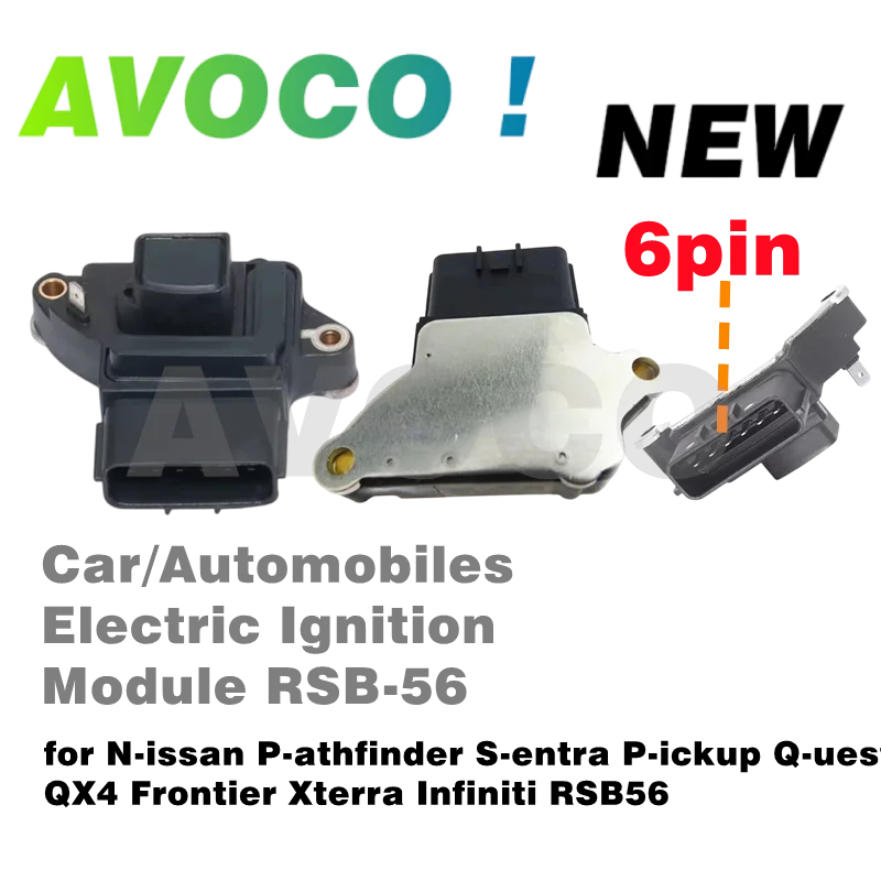Car/Automobiles Electric Ignition Module RSB-56 RSB56B For Nissan Pathfinder Sentra Pickup Quest QX4 Frontier Xterra Infiniti
Car/Automobiles Electric Ignition Module RSB-56 RSB56B For Nissan Pathfinder Sentra Pickup Quest QX4 Frontier Xterra Infiniti