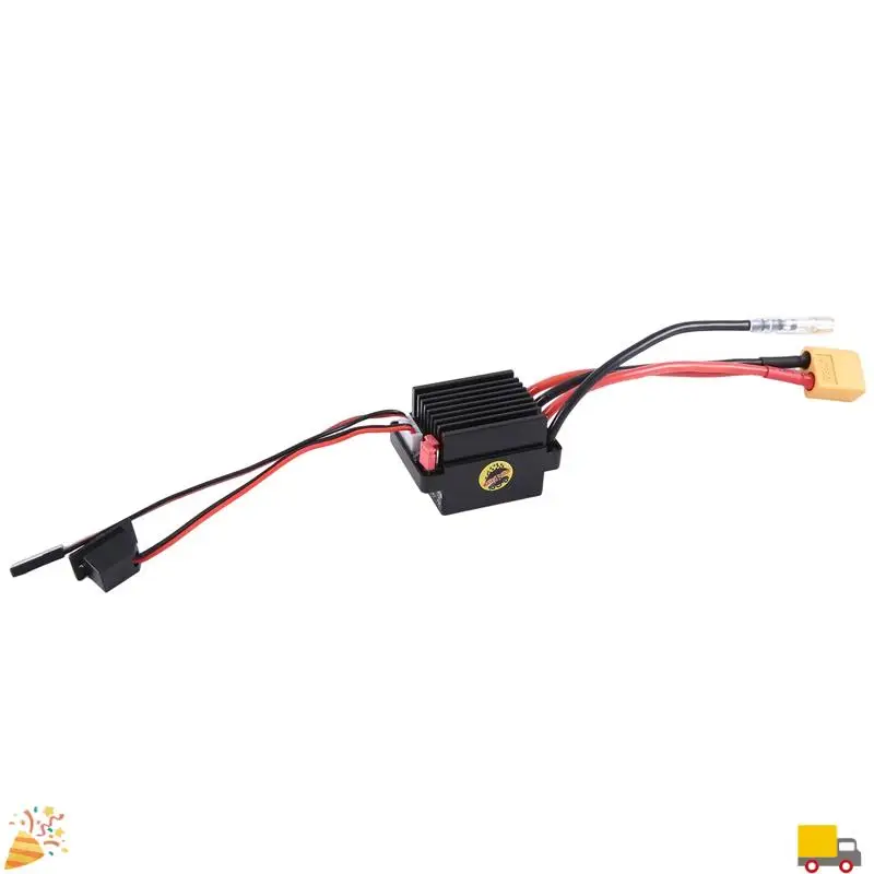 320A ESC Brush Motor Speed Controller Double Way For HSP HPI RC Car Boat Model XT60 Plug Replacement
320A ESC Brush Motor Speed Controller Double Way For HSP HPI RC Car Boat Model XT60 Plug Replacement
