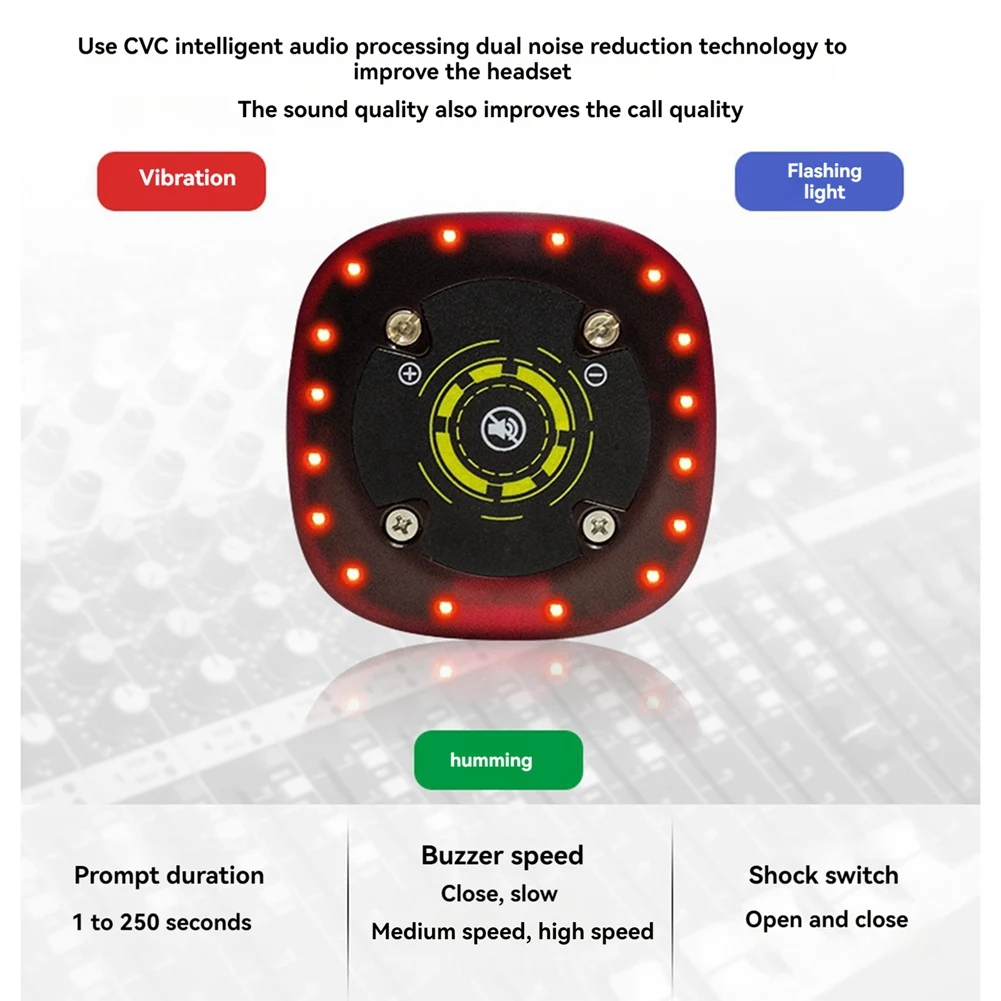 ABZW Restaurant Pager Wireless Paging Queuing System Chargeable 1 To 10 Pagers For Bar Cafe Court Fast Coffee Shop EU Plug
ABZW Restaurant Pager Wireless Paging Queuing System Chargeable 1 To 10 Pagers For Bar Cafe Court Fast Coffee Shop EU Plug