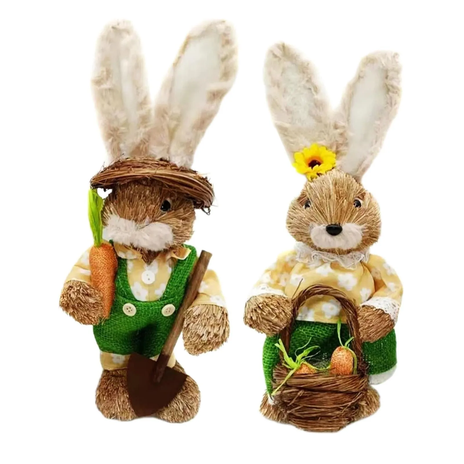 1 Pair Simulated Cattail Farm Rabbit Ornament Home Decoration Shopping Mall Decoration Gardening Simulated Rabbit Decoration
1 Pair Simulated Cattail Farm Rabbit Ornament Home Decoration Shopping Mall Decoration Gardening Simulated Rabbit Decoration