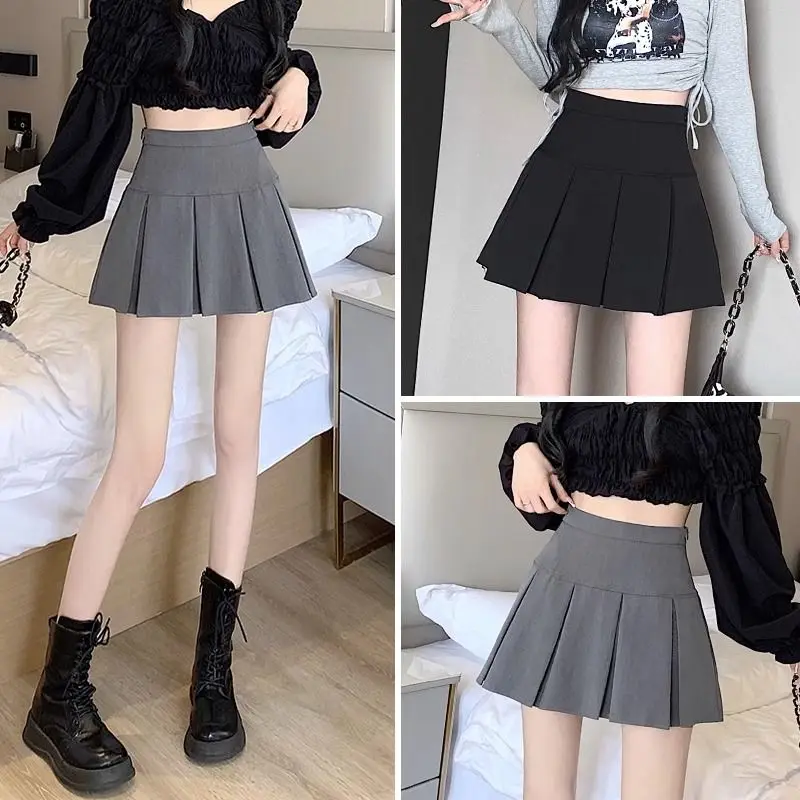 Black High Waist Pleated Skirt Women's Fashion Slimming Spring Autumn Winter A-Line Fluffy Umbrella Skirt Commute Style
Black High Waist Pleated Skirt Women's Fashion Slimming Spring Autumn Winter A-Line Fluffy Umbrella Skirt Commute Style