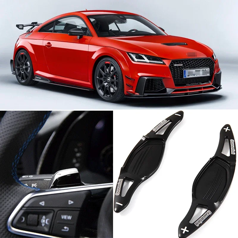 Для Audi TT RS 2016-2018 2 шт. рулевое колесо алюминиевый рычаг переключения передач удлинитель автомобильный Стайлинг автомобильные аксессуары
Для Audi TT RS 2016-2018 2 шт. рулевое колесо алюминиевый рычаг переключения передач удлинитель автомобильный Стайлинг автомобильные аксессуары