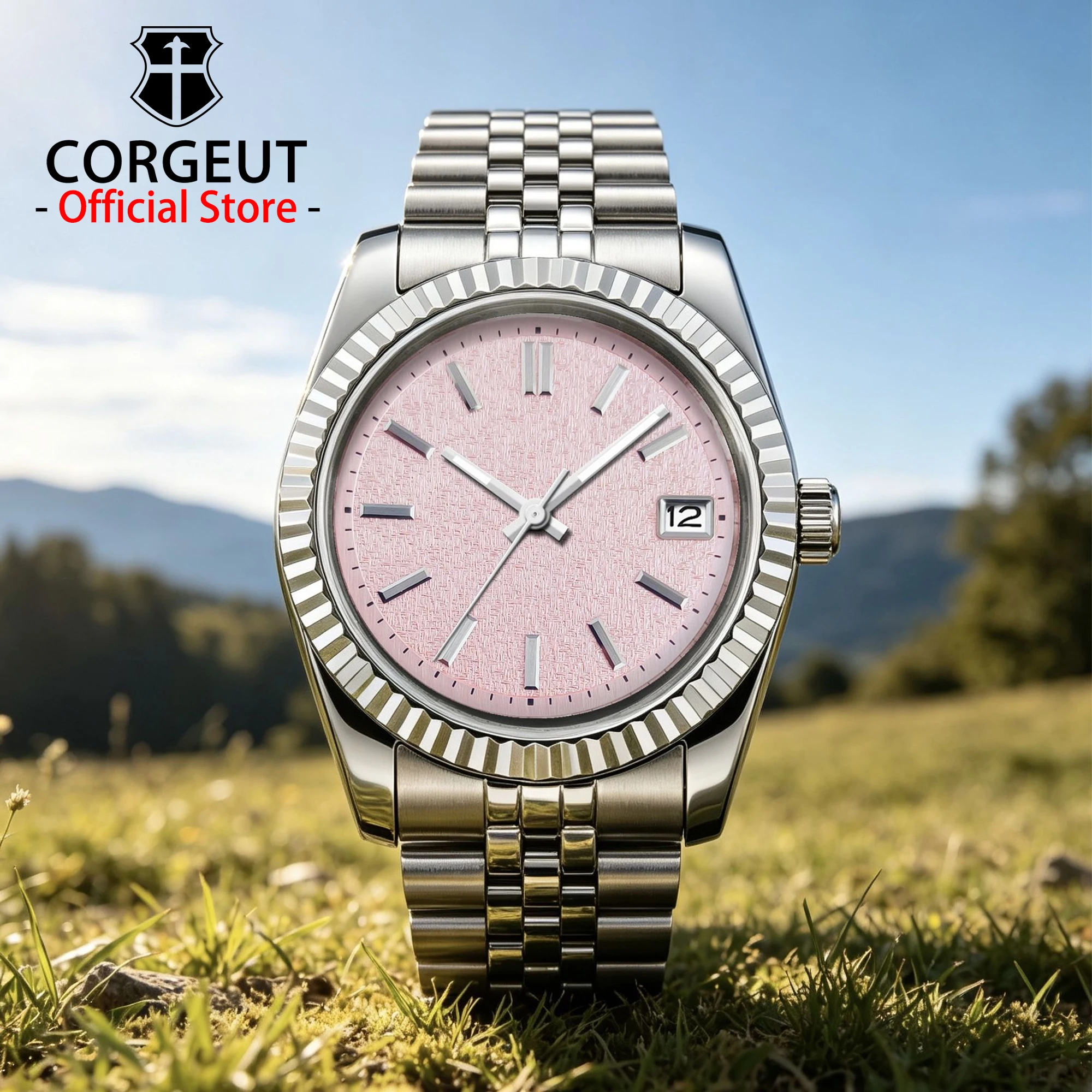 CORGEUT OFFICIAL Luxury Mechanical Diver Watch for Men BGW9 Luminous Sapphire Stainless Steel Automatic Casual Luxury Watches
CORGEUT OFFICIAL Luxury Mechanical Diver Watch for Men BGW9 Luminous Sapphire Stainless Steel Automatic Casual Luxury Watches