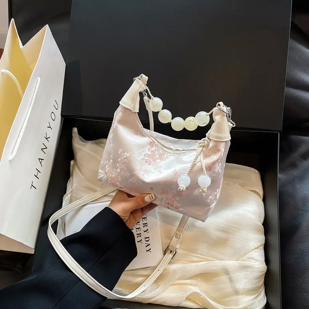 Pearl Chinese Style Crossbody Bag Elegant Cheongsam Accessories Embroidery Shoulder Bag with Handle Single Shoulder
Pearl Chinese Style Crossbody Bag Elegant Cheongsam Accessories Embroidery Shoulder Bag with Handle Single Shoulder