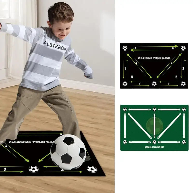 Football Footstep Training Pad Soccer Training Mat Push-Pull Training Pad Football Dribbling Skills Mat Rubber Soccer Practice
Football Footstep Training Pad Soccer Training Mat Push-Pull Training Pad Football Dribbling Skills Mat Rubber Soccer Practice