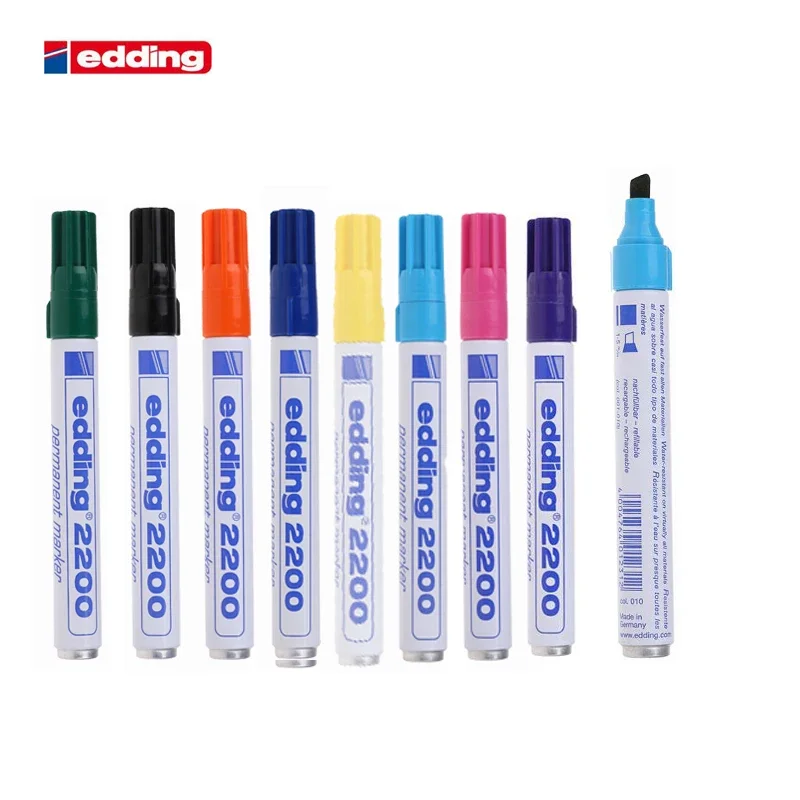 Germany Edding 2200 Laboratory Marker Pen Oily Carton Plastic Marker Pen Paint Marker Pen 1PCS
Germany Edding 2200 Laboratory Marker Pen Oily Carton Plastic Marker Pen Paint Marker Pen 1PCS