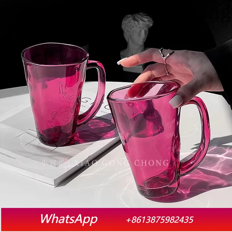 LMM niche design water cup for women's household high-end belt milk coffee cup
LMM niche design water cup for women's household high-end belt milk coffee cup