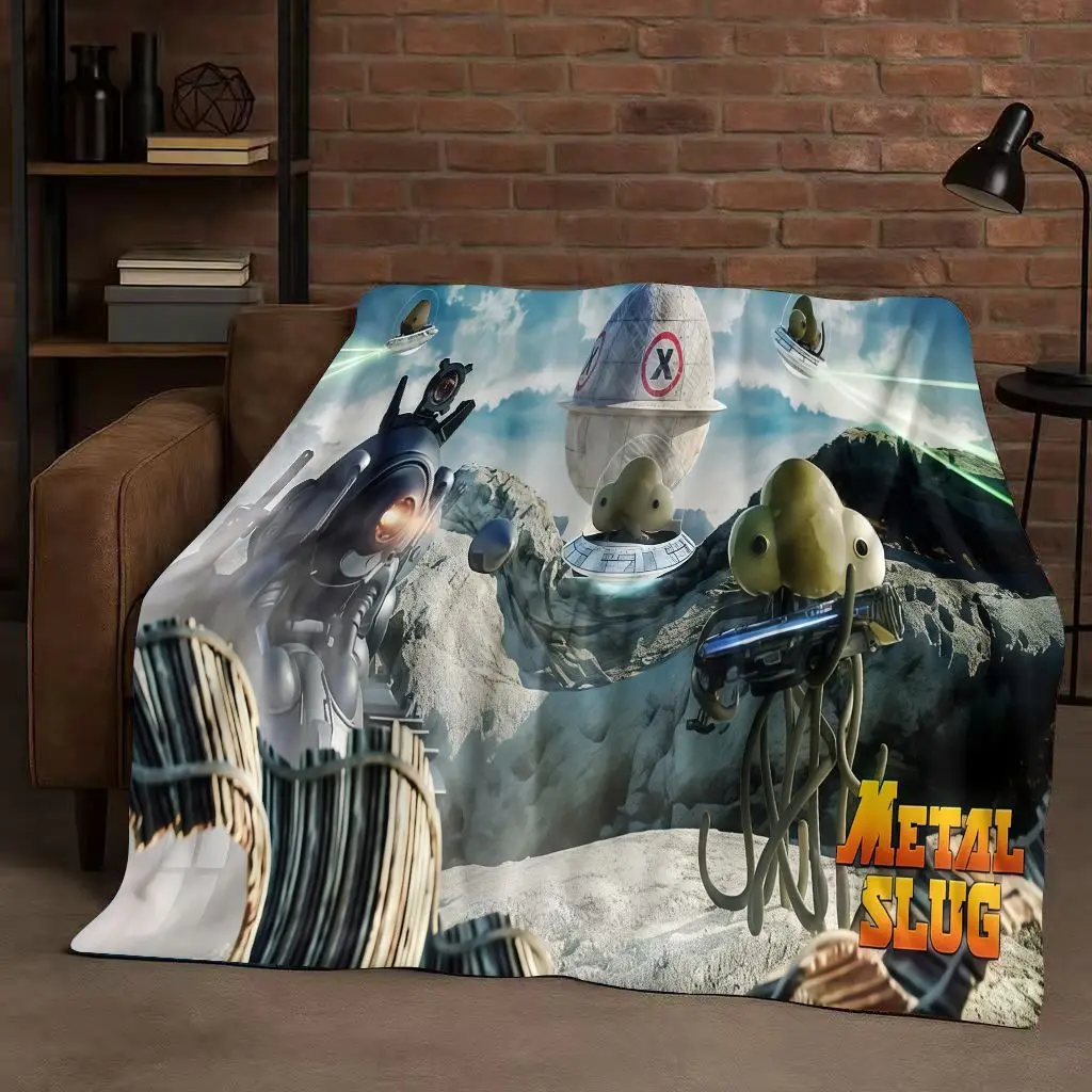 Retro Game Metal Slug pixel style Flannel Blanket,Ultra Soft Warm Plush Throw for Home Bedroom Bed Sofa Cover Office Travel Kids
Retro Game Metal Slug pixel style Flannel Blanket,Ultra Soft Warm Plush Throw for Home Bedroom Bed Sofa Cover Office Travel Kids
