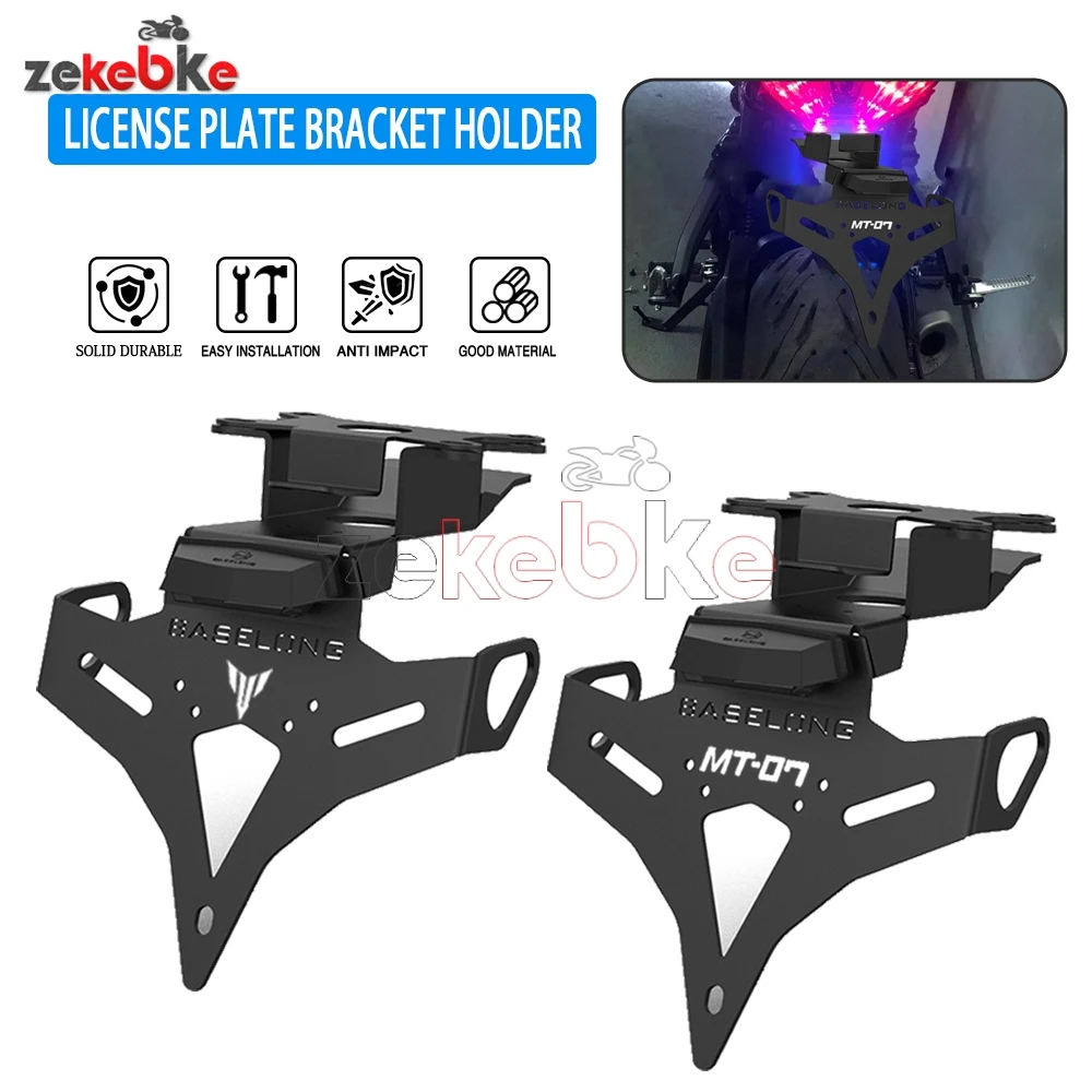 Rear Tail Frame For Yamaha MT-07 / Y-AMT 2025-2027 Rear License Plate Bracket Tail Tidy Fender Eliminator Holder Support Light
Rear Tail Frame For Yamaha MT-07 / Y-AMT 2025-2027 Rear License Plate Bracket Tail Tidy Fender Eliminator Holder Support Light